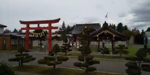 美瑛神社の鳥居