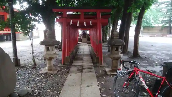 花園神社の鳥居