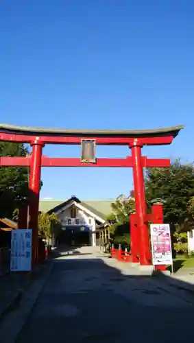 善知鳥神社の鳥居