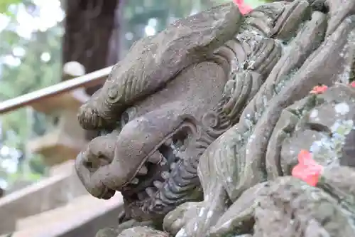 川辺八幡神社の狛犬