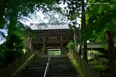 金剛證寺の山門・神門