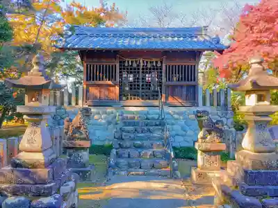 八劔社(萩原町戸苅)の本殿・本堂