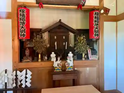 稼穡稲荷社の本殿・本堂