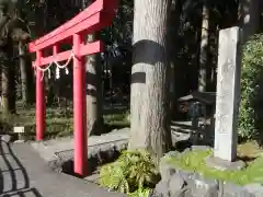 須山浅間神社の鳥居