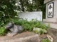 瀧神社の狛犬
