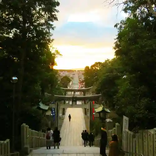 宮地嶽神社の景色