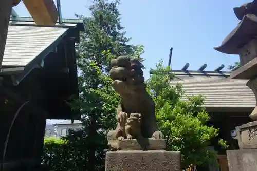 寒川神社の狛犬