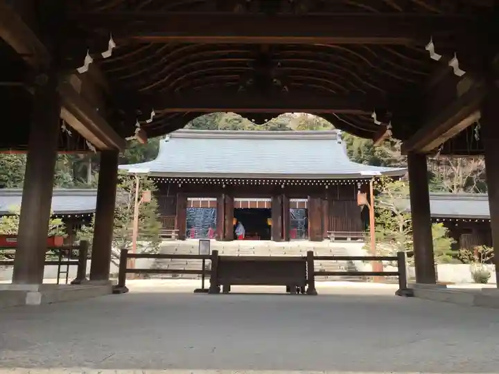 近江神宮の本殿・本堂