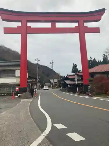 榛名神社の鳥居