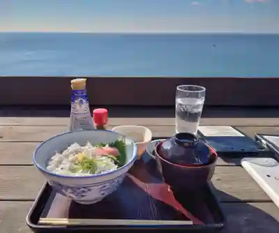 江島神社の食事