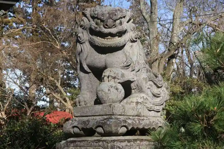 田村神社の狛犬
