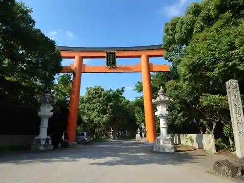 大麻比古神社の鳥居