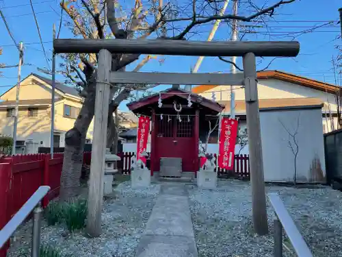 宇都宮稲荷神社（宇都宮辻幕府旧跡）の鳥居