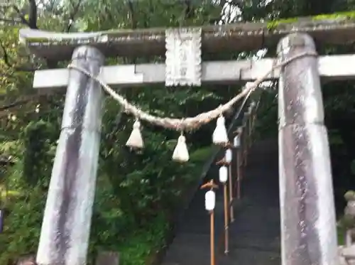 千栗八幡宮の鳥居