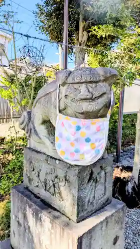 菊田神社の狛犬
