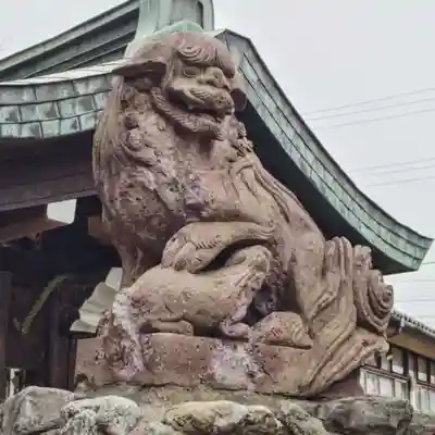 須賀神社の狛犬