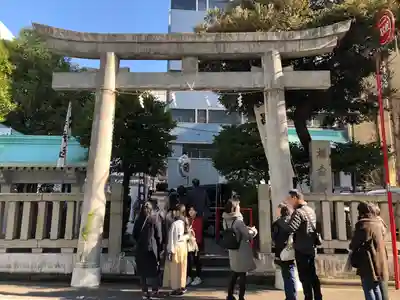 椙森神社の鳥居