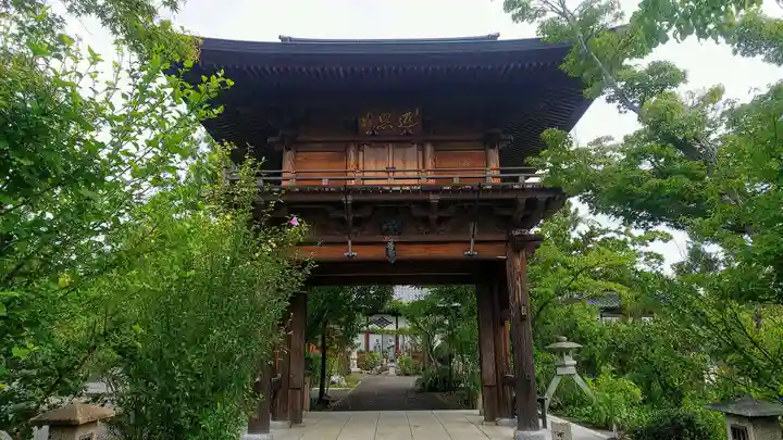 善長寺の山門・神門