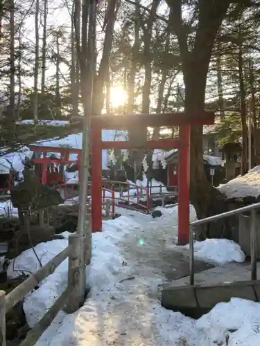 白石神社の鳥居