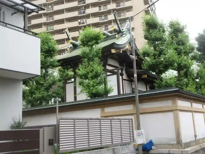 綾瀬神社の本殿・本堂
