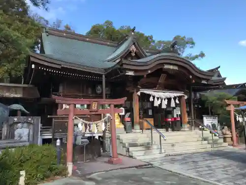 田村神社の本殿・本堂