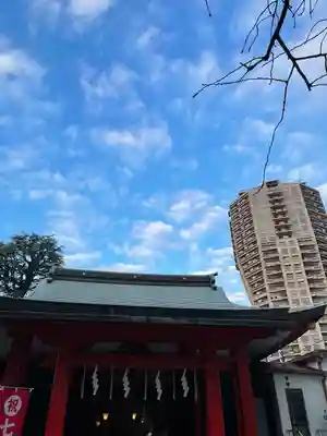麻布氷川神社の本殿・本堂