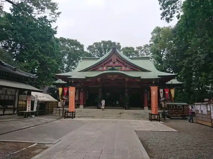 世田谷八幡宮の本殿・本堂