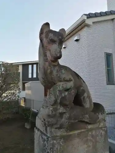 稲荷神社の狛犬