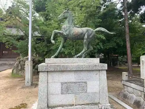 赤日子神社の狛犬