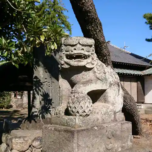 箱田神社の狛犬