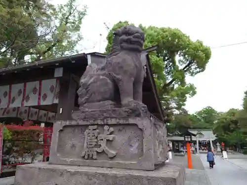 玉村八幡宮の狛犬