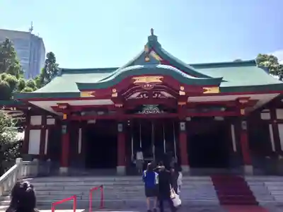 日枝神社の本殿・本堂
