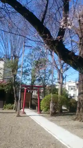 本町南町八幡神社の鳥居