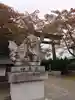 冨士御室浅間神社の狛犬