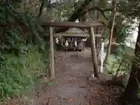 雷神社の鳥居