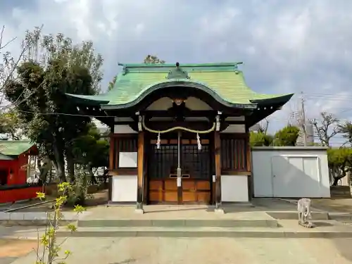 兵庫住吉神社の本殿・本堂