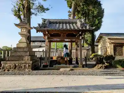 大神社の手水舎