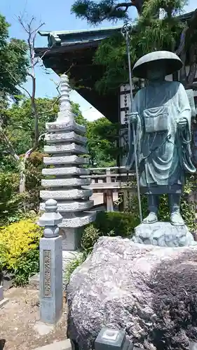 全性寺の像