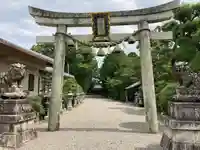 下新川神社の鳥居