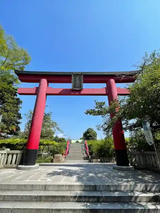 亀戸天神社の鳥居