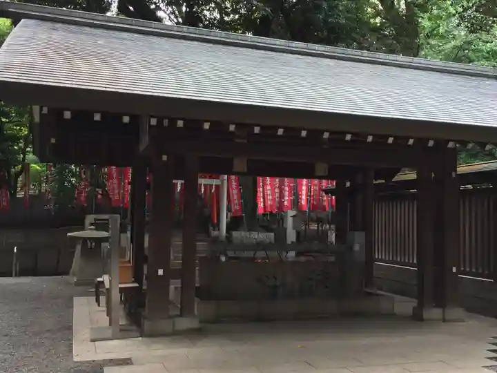 乃木神社の手水舎