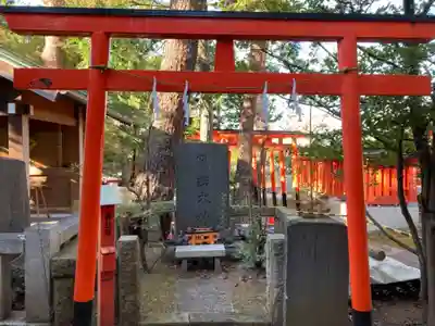 東伏見稲荷神社の鳥居
