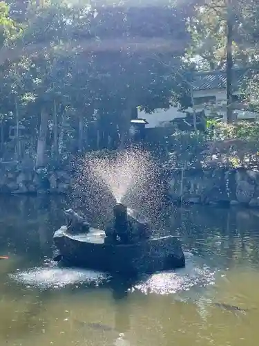 伊弉諾神宮の庭園