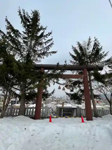 上手稲神社の鳥居