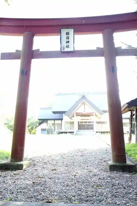 砂原稲荷神社の鳥居