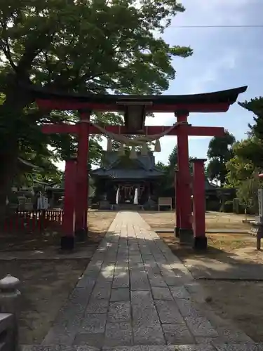 曽根神社の鳥居