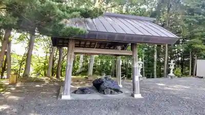 當麻神社の手水舎