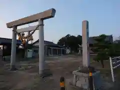 西神明社の鳥居