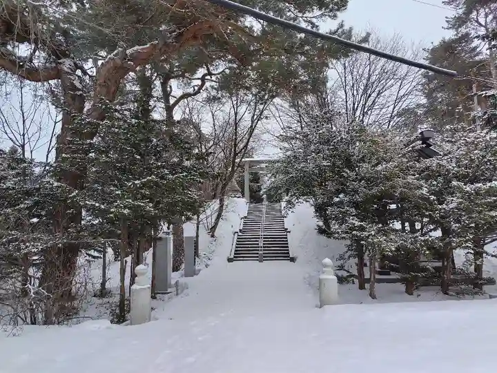 東神楽神社の鳥居