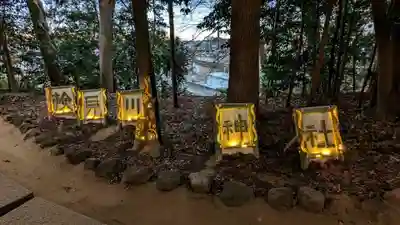 検見川神社の芸術